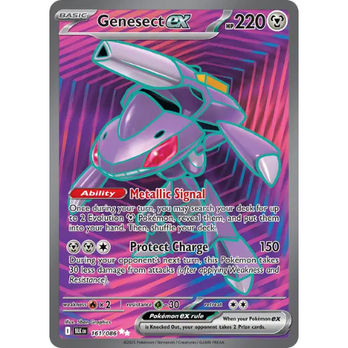 Genesect ex - BLK 161