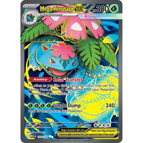 Mega Venusaur ex - MEG 155 - EN
