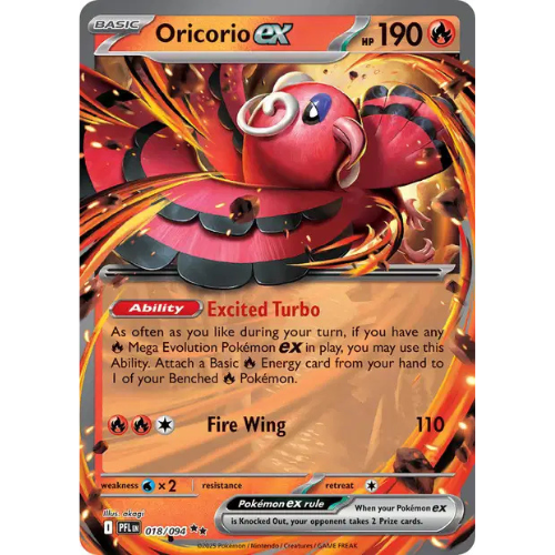 Oricorio ex - PFL 018