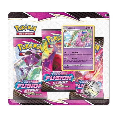 3-Pack - Fusion Strike: Espeon - EN