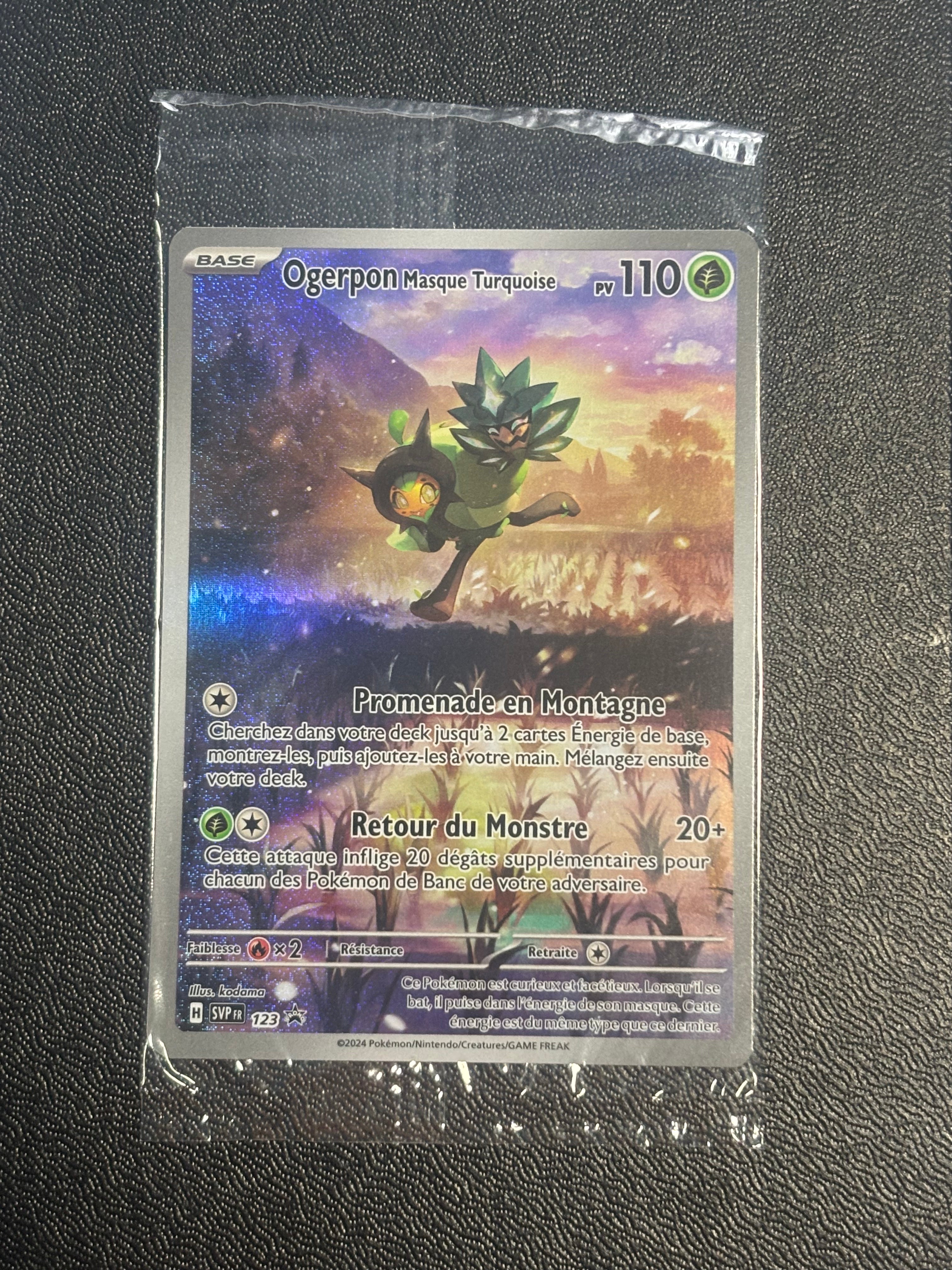 Ogerpon Masque Turquoise - SVP 123 - FR