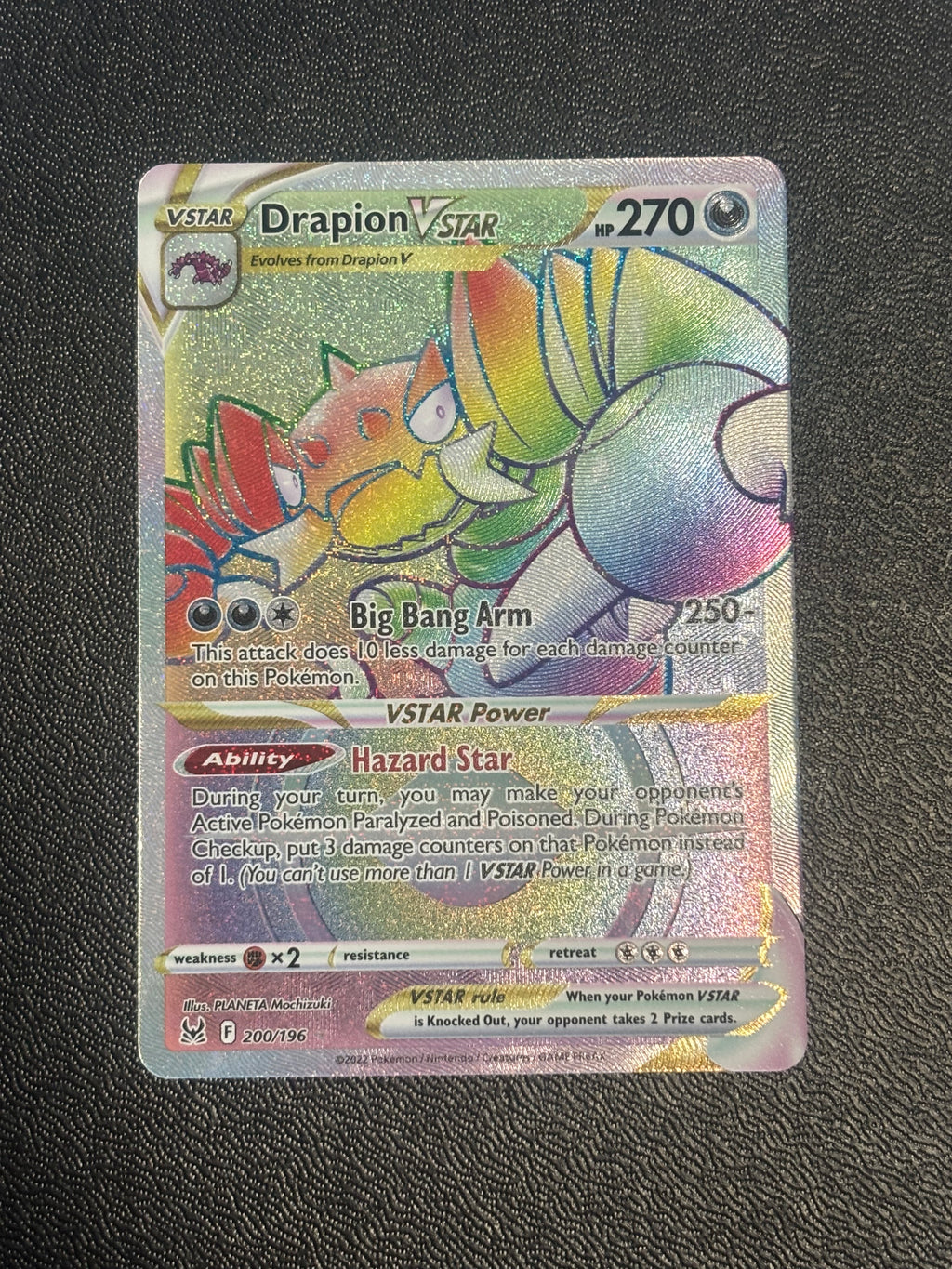 Drapion Vstar - LOR 200 - EN