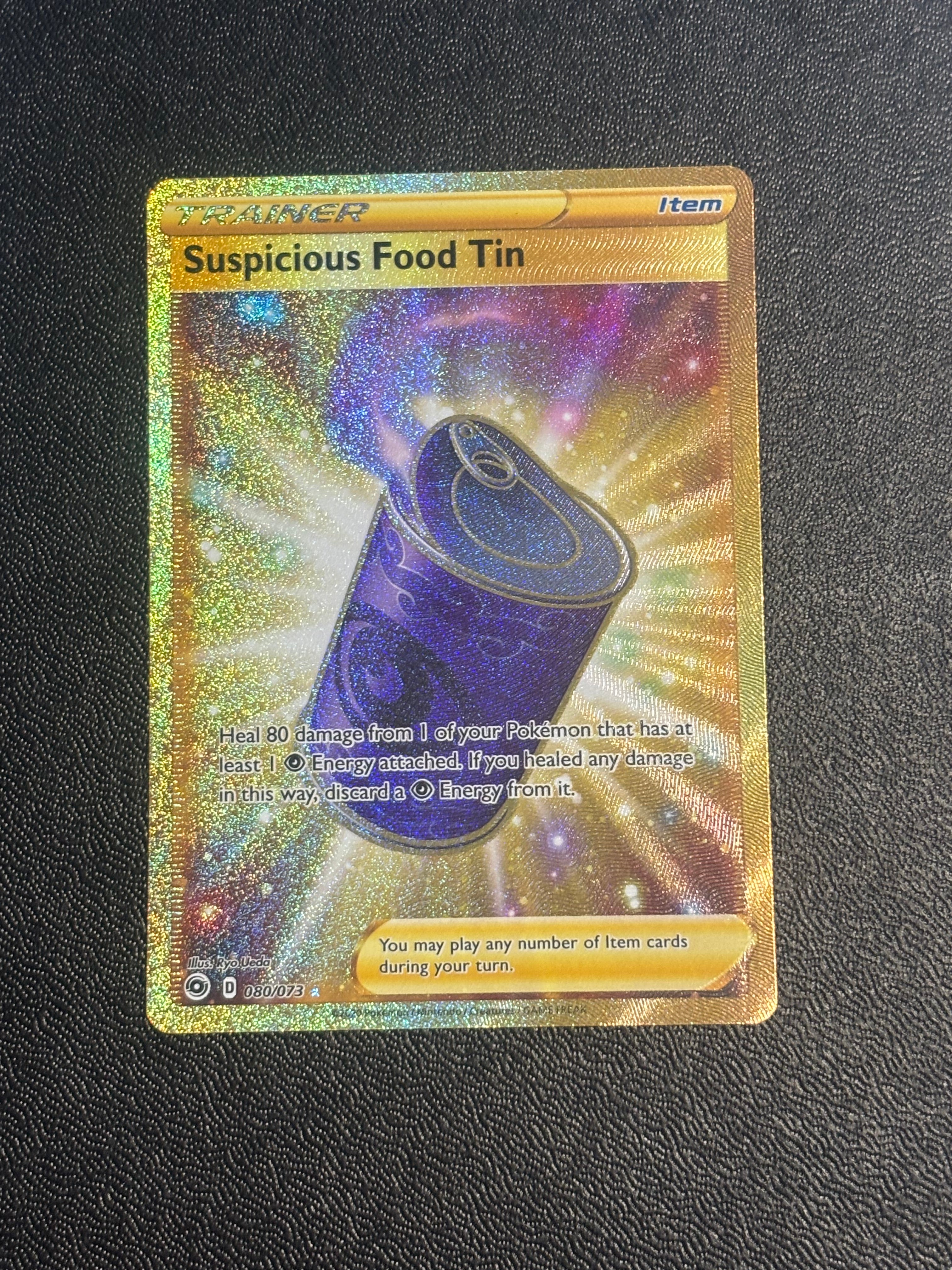 Suspicious Food Tin - CPA 80 - EN