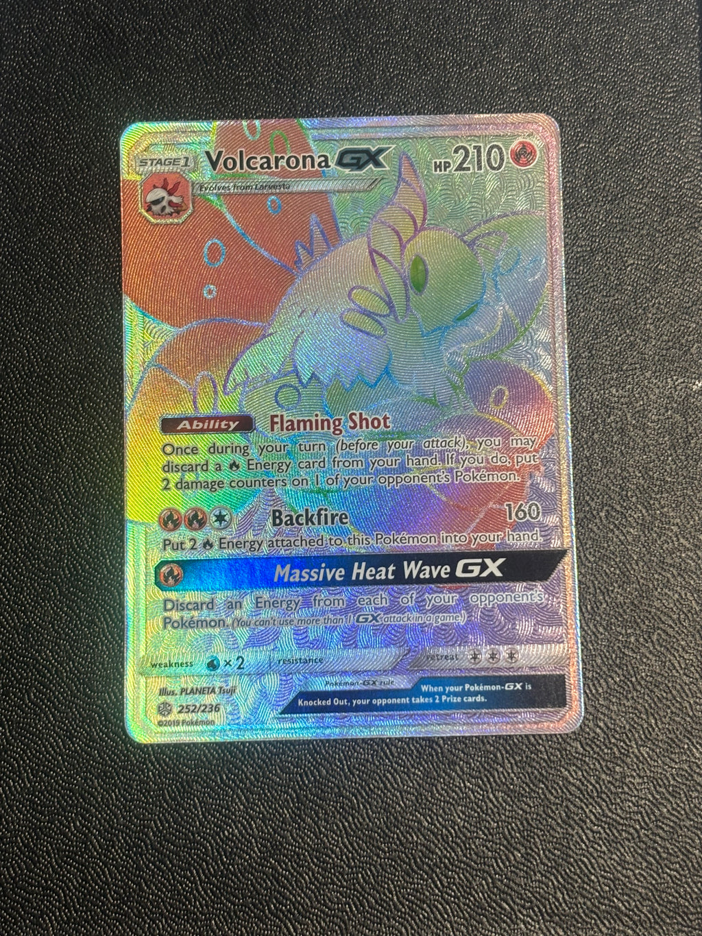 Volcarona GX - CEC 252 - EN