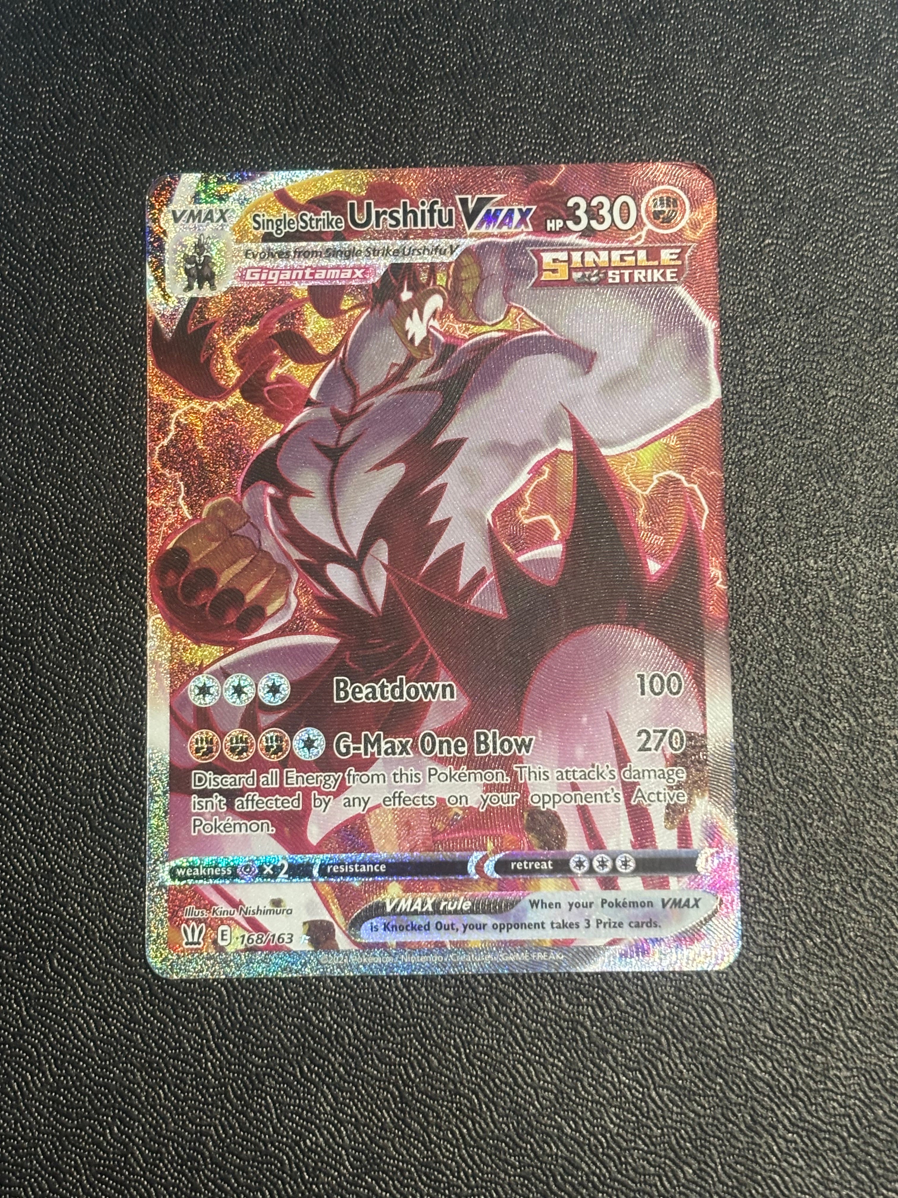 Single Strike Urshifu Vmax - BST 168 - EN