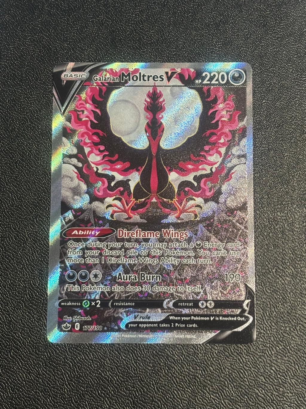 Galarian Moltres V - CRE 177 - EN