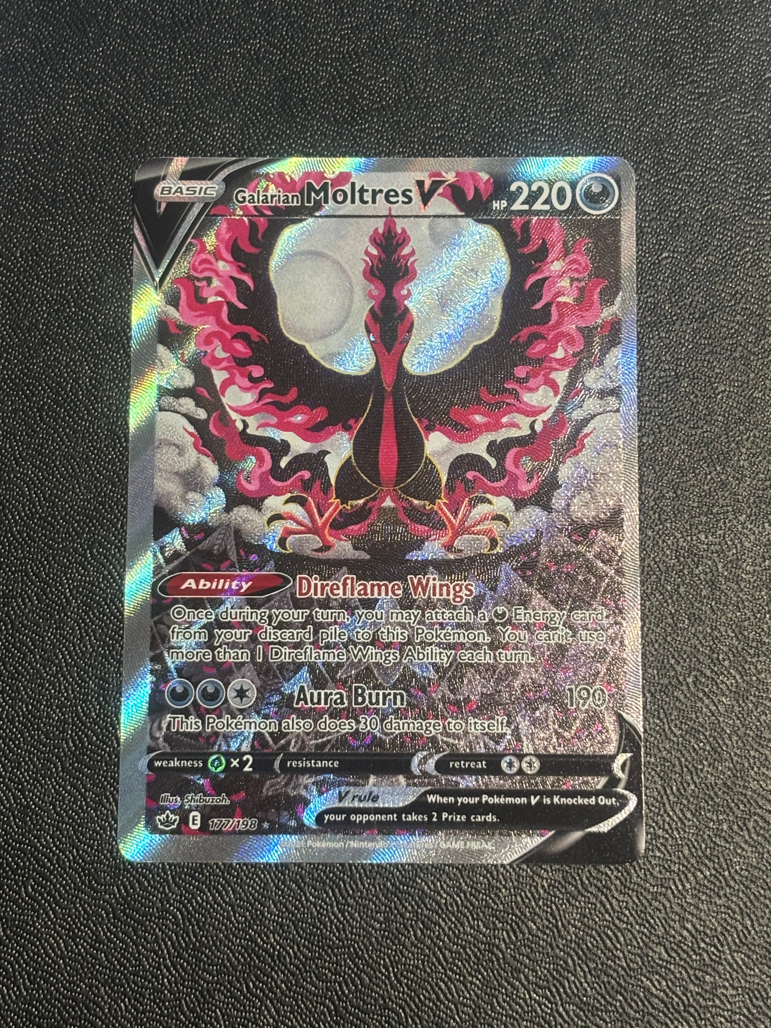 Galarian Moltres V - CRE 177 - EN