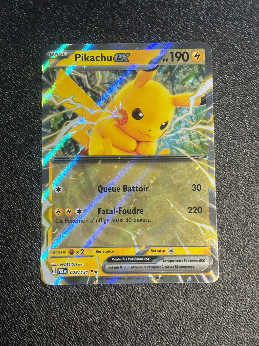 Pikachu ex - PRE 028 - FR