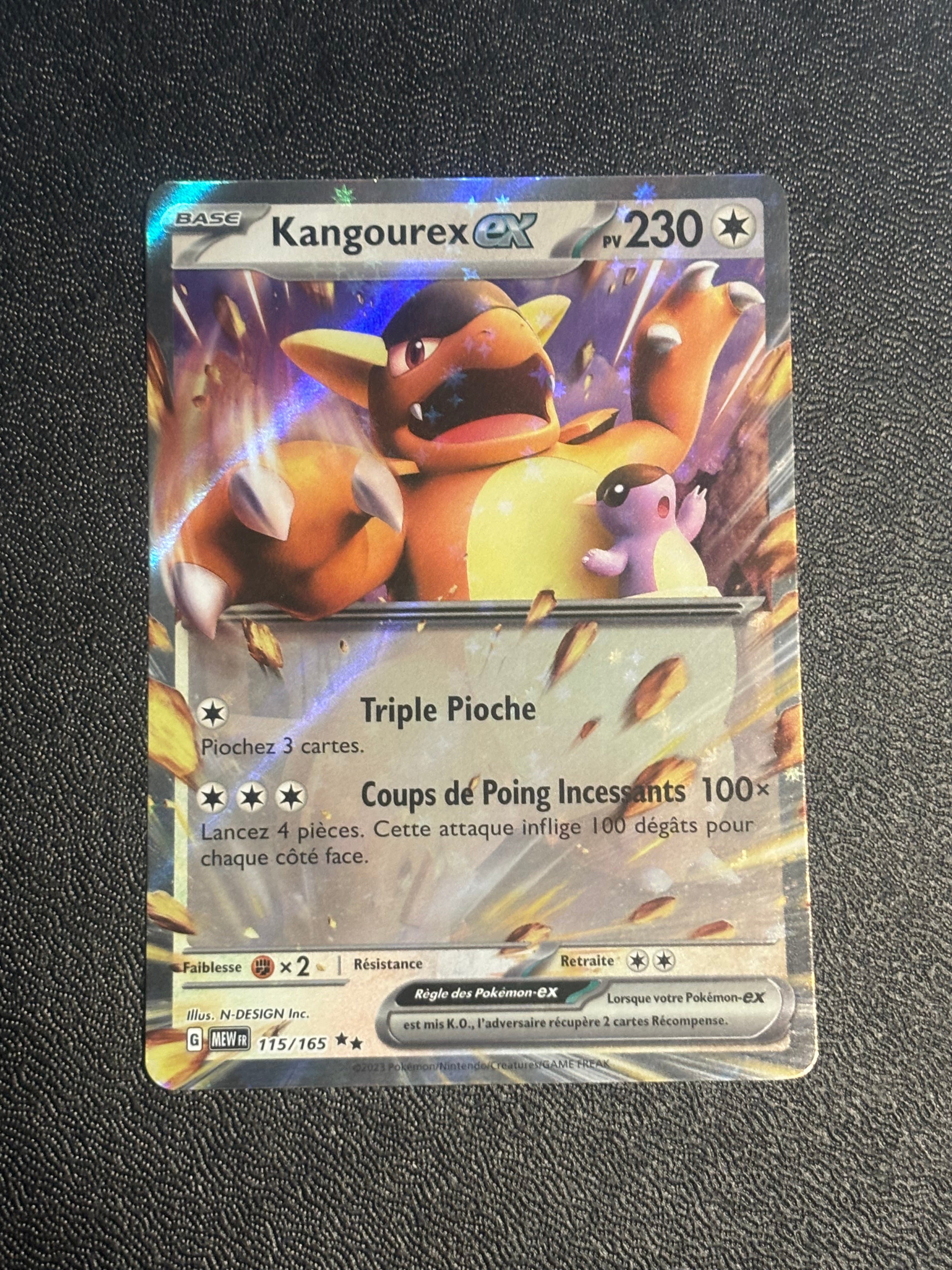 Kangaskhan ex - MEW 115 - FR