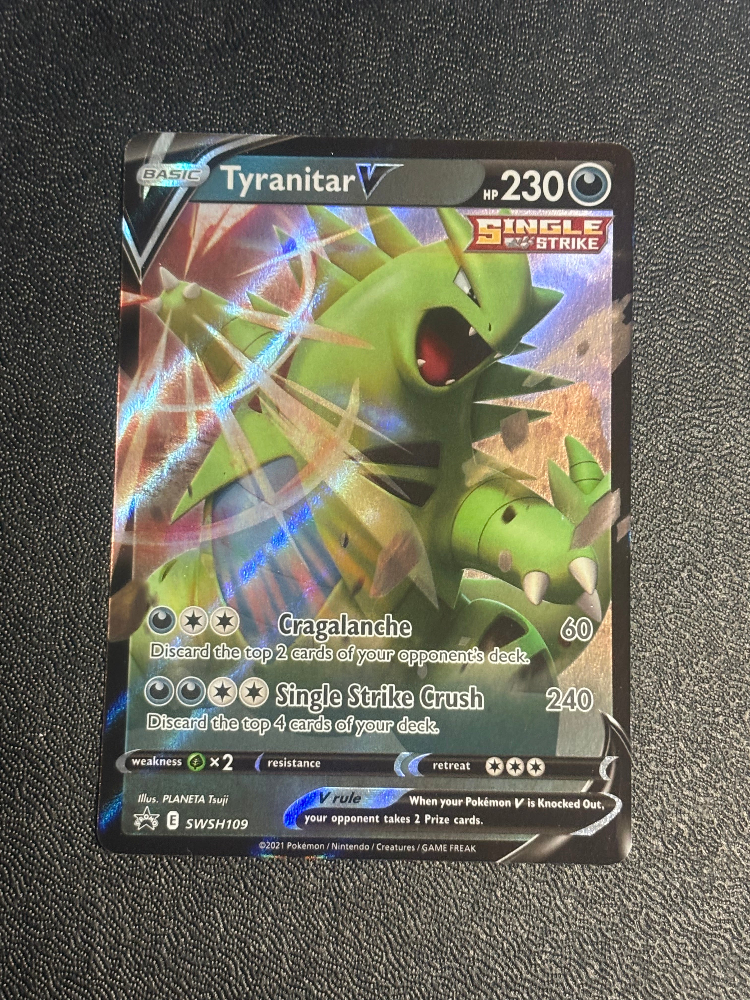 Tyranitar V - SWSH 109 - EN