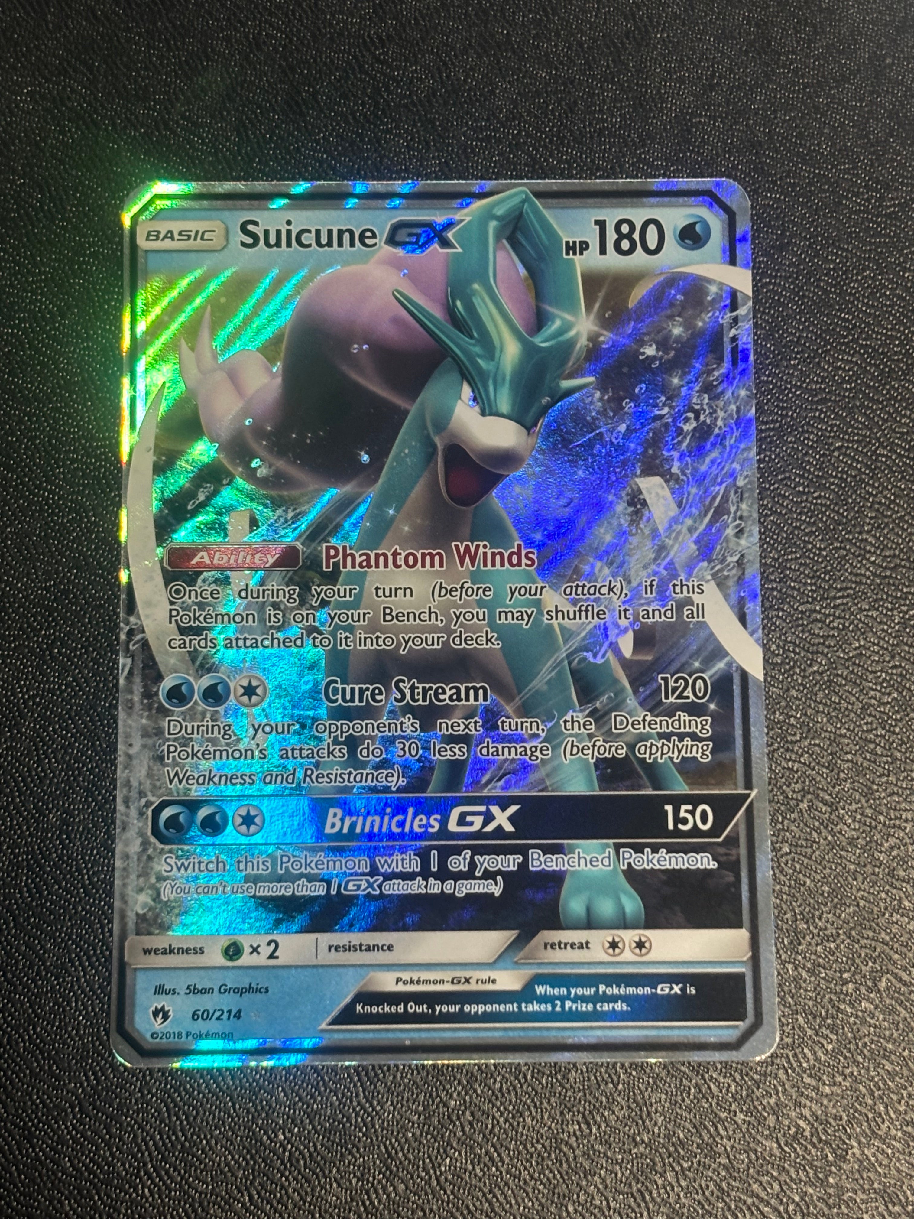 Suicune GX - LOT 60 - EN