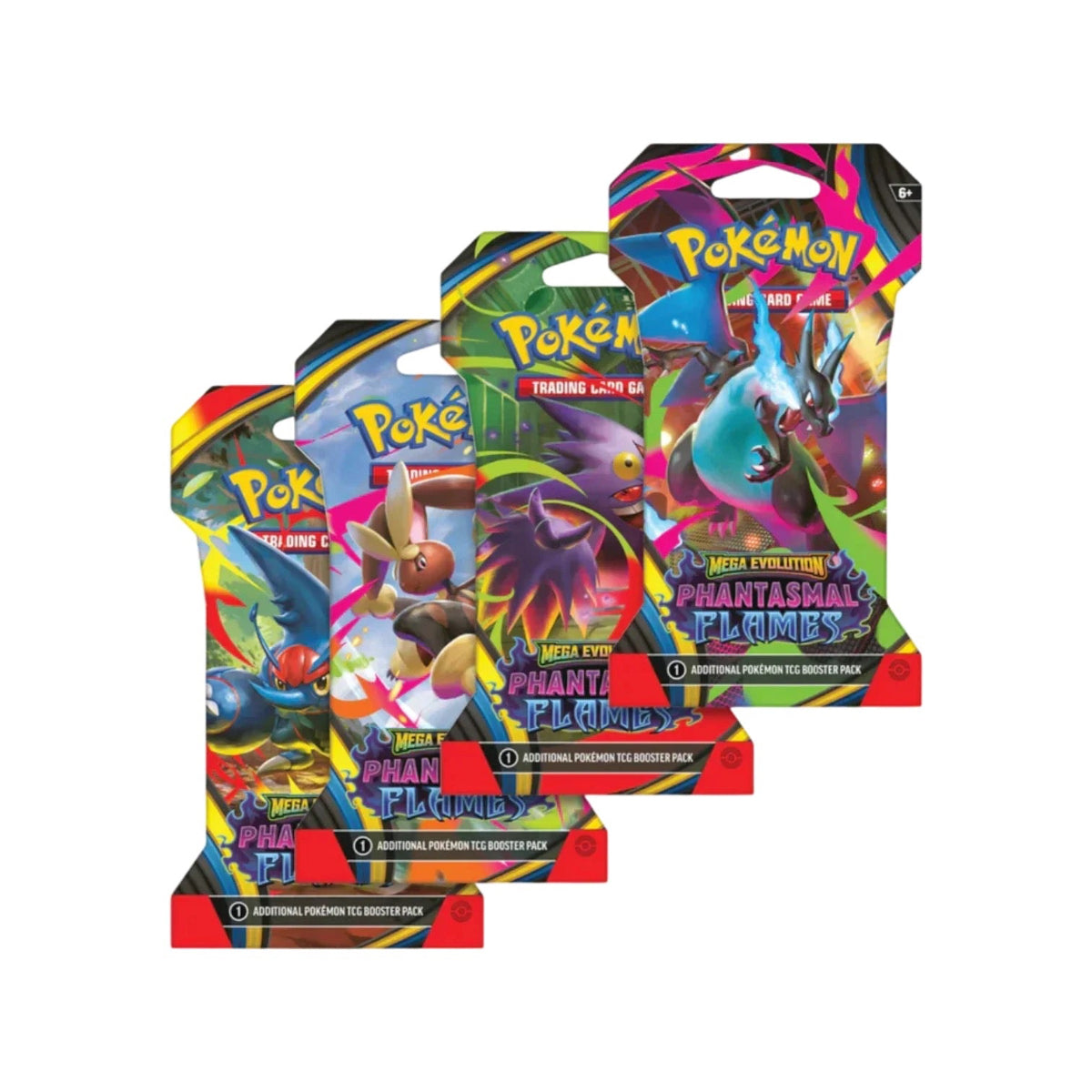 Sleeved Booster - Phantasmal Flames - EN