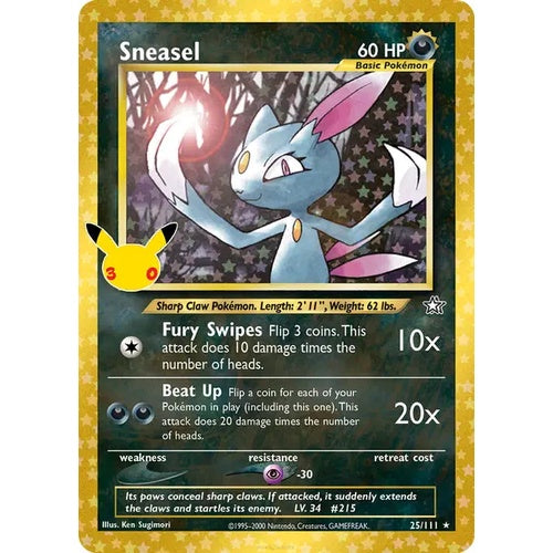 Sneasel - 30C NG 25 - EN
