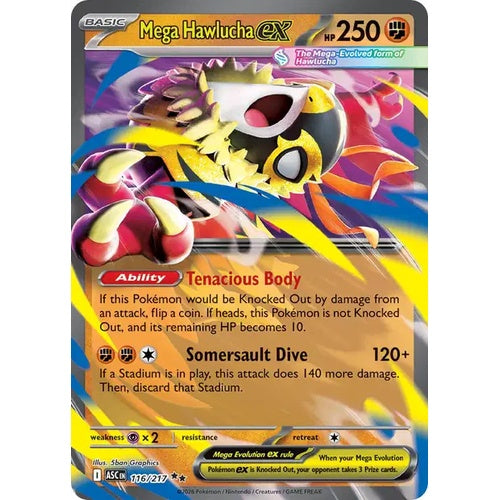 Mega Hawlucha ex - ASC 116 - EN