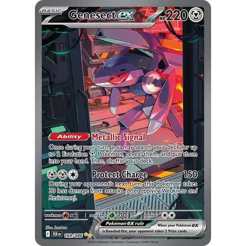 Genesect ex - BLK 169 - EN