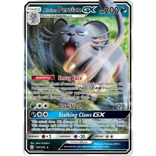 Alolan Persian GX - CEC 129 - DE