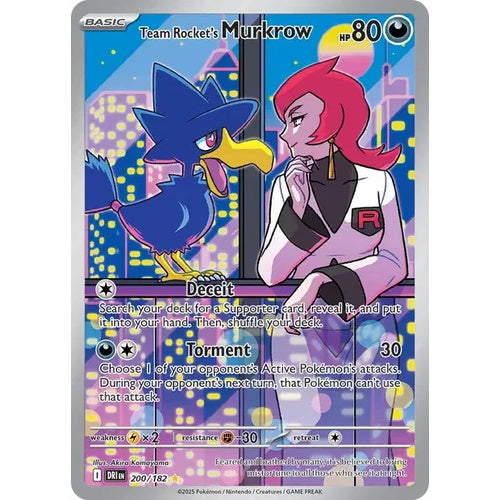 Team rocket’s Murkrow - DRI 200 - EN