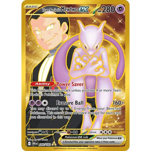 Mewtwo ex de la Team Rocket - DRI 240 - EN