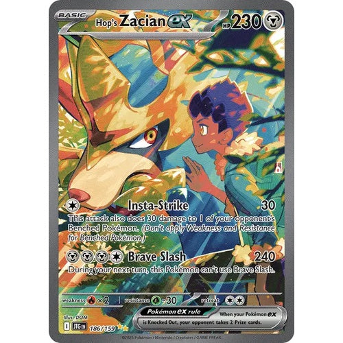 Hop's Zacian ex - JTG 186 - EN