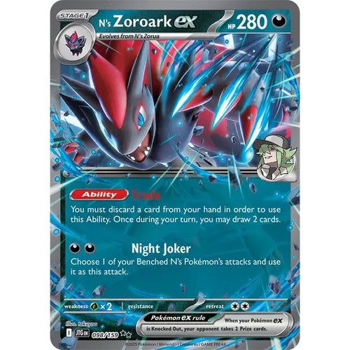 Zoroark ex de N - JTG 098