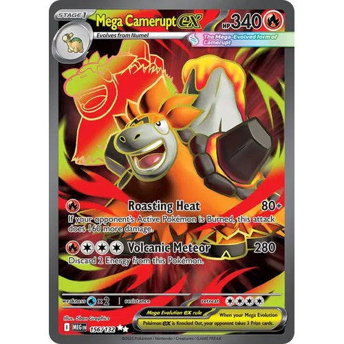 Mega Camerupt ex - MEG 156 - EN