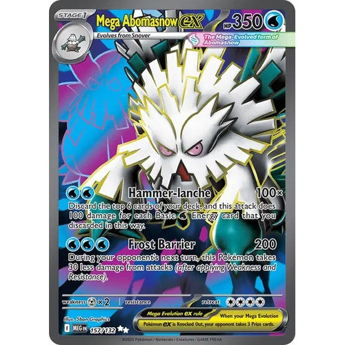 Mega Abomasnow ex - MEG 157 - EN