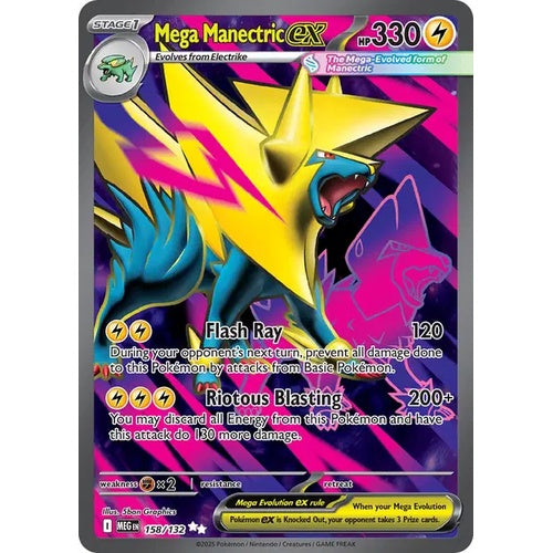 Mega Manectric ex - MEG 158 - EN