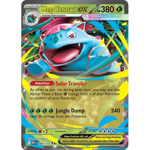 Mega Venusaur ex - MEG 003 - EN