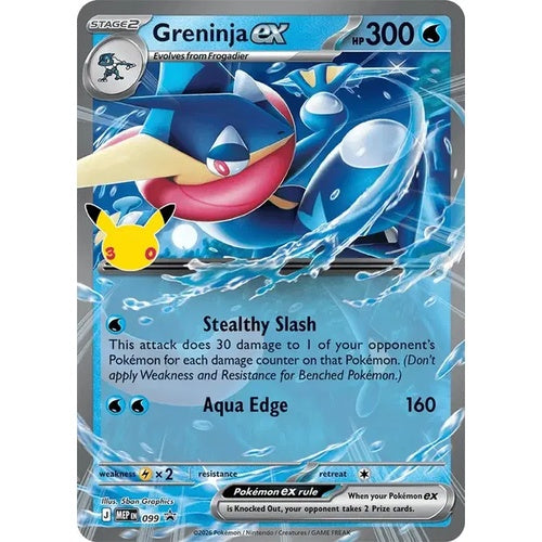 Greninja ex - MEP 099 - EN