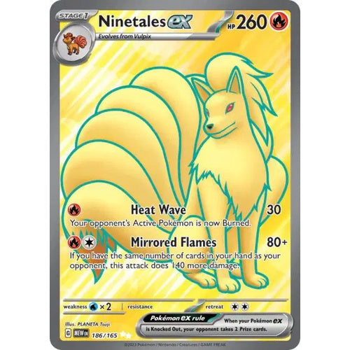 Ninetales ex - MEW 186 - EN