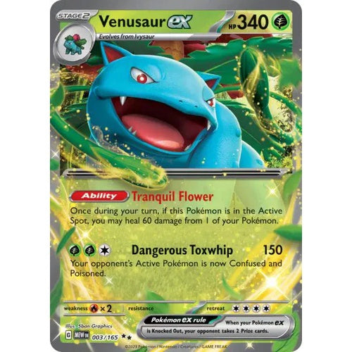 Venusaur ex - MEW 003 - EN