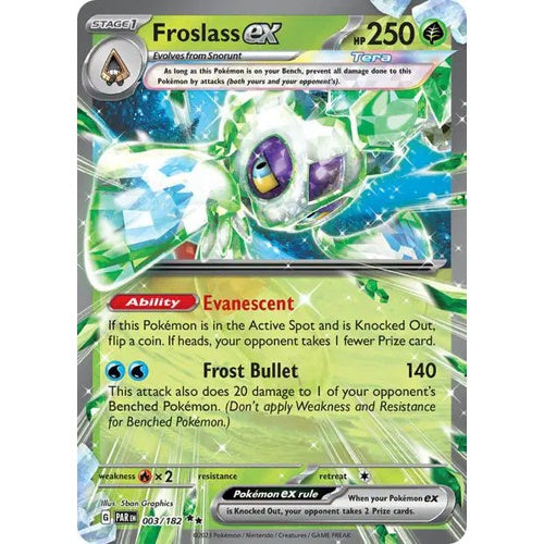 Froslass ex - PAR 003 - EN