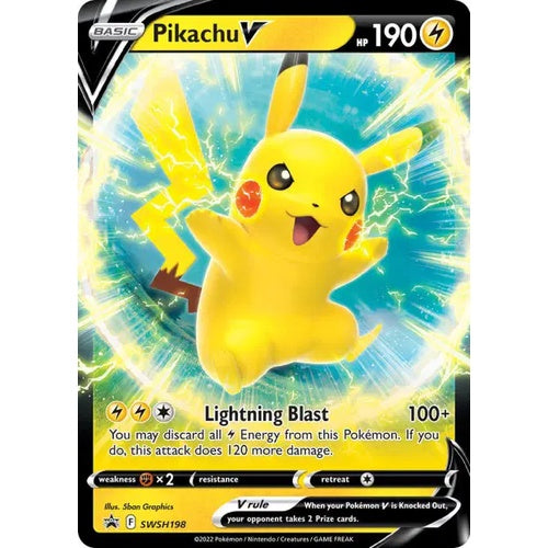 Pikachu V - SWSH 198 - EN