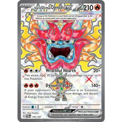 Ogerpon Masque du Fourneau ex - TWM 192 - FR