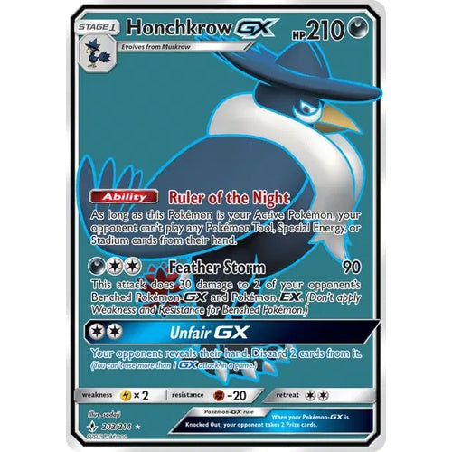 Honchkrow GX - UNB 202 - EN