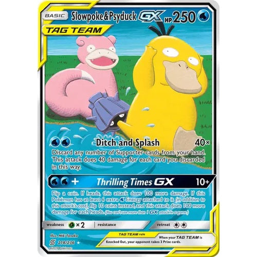 Ramoloss & Psykokwak GX - UNM 218 - FR