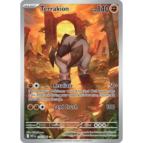 Terrakion - WHT 135 - EN
